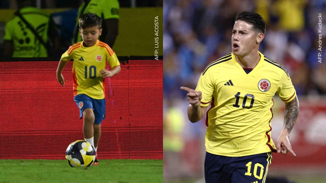 Hijo de James Rodríguez conmueve con felicitación de cumpleaños