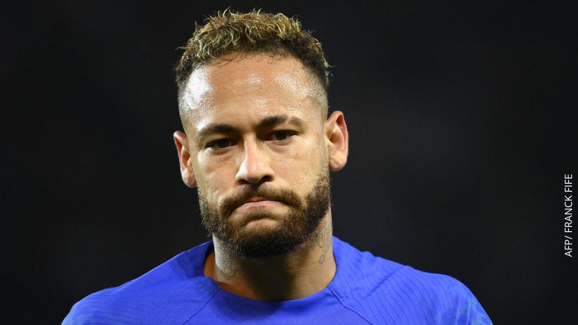 Neymar reacciona emotivo ante la posibilidad de jugar en el Mundial 2030