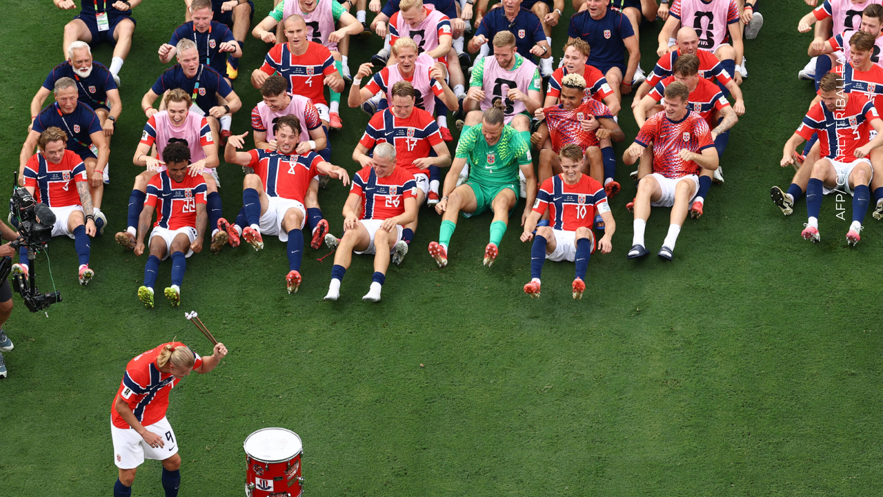 El emotivo recibimiento de Haaland en Noruega tras la eliminación del Mundial