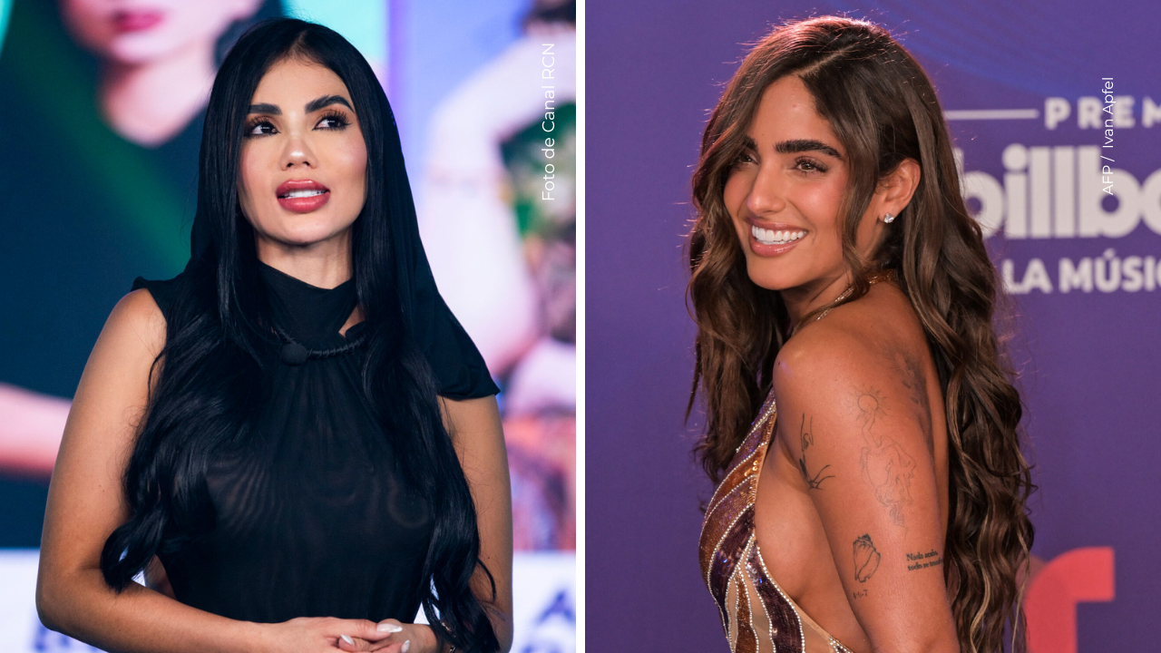 Karina García en La casa de los famosos Colombia - Isabella Ladera en lo Billboard 2025.