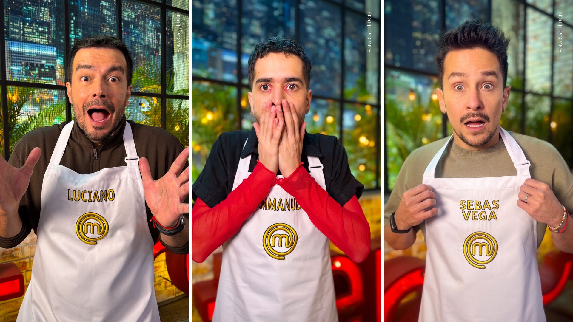 Actores que participarán en MasterChef Celebrity 2026