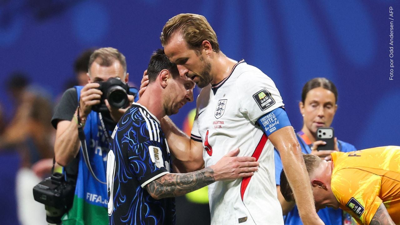 Harry Kane habla sobre Messi tras la eliminación de Inglaterra del Mundial 2026