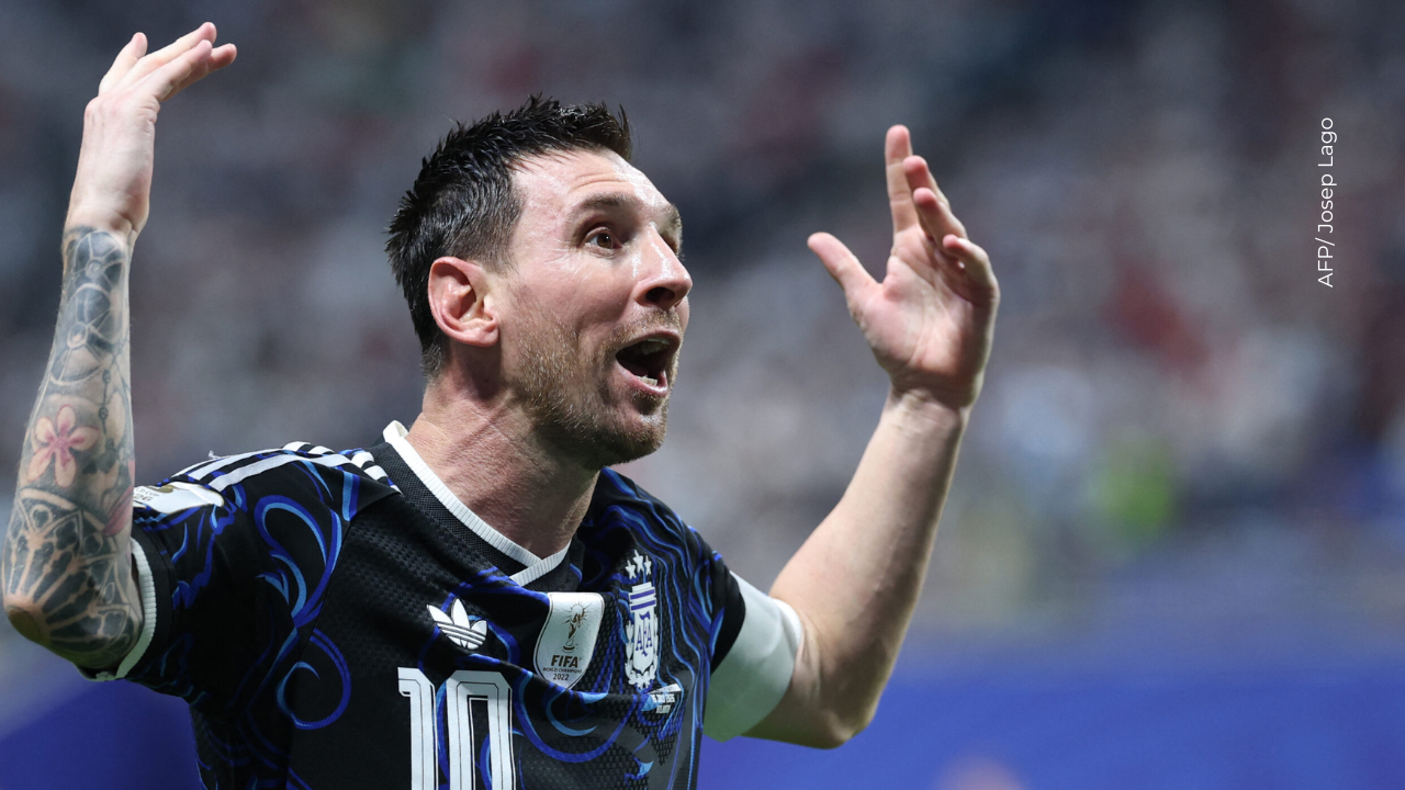 Messi se pronunció sobre la final contra España