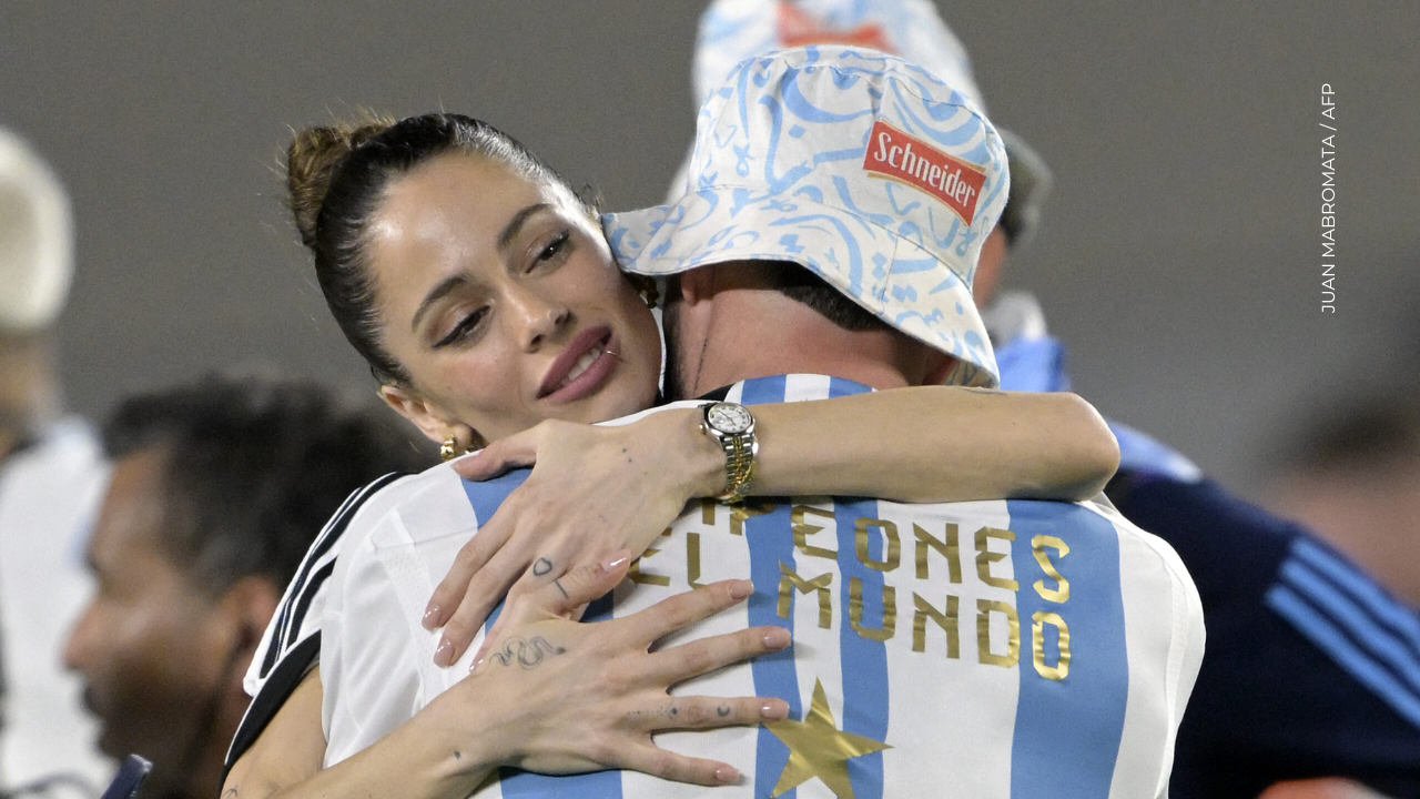 Tini Stoessel y Rodrigo De Paul protagonizaron emotivo reencuentro