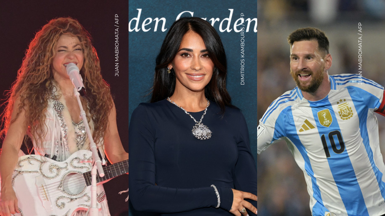 Antonella Roccuzzo reaccionó al homenaje que Shakira le hizo a Messi