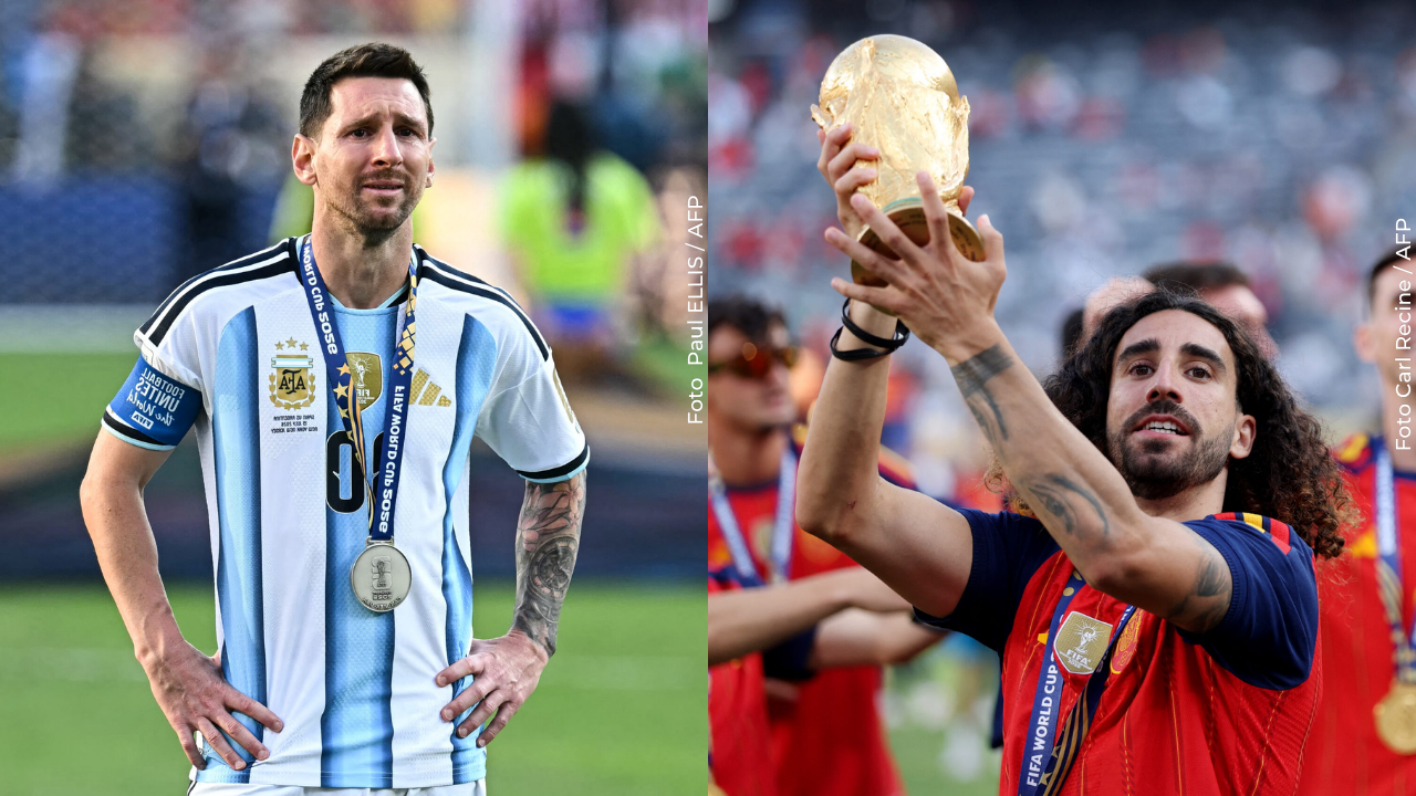 El gesto de la Selección Argentina en plena celebración de España que desató un intenso debate