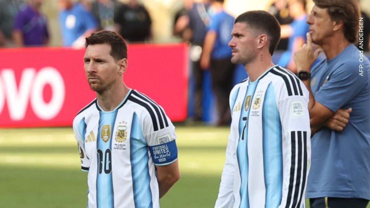 rodrigo de paul tras derrota de argentina y españa