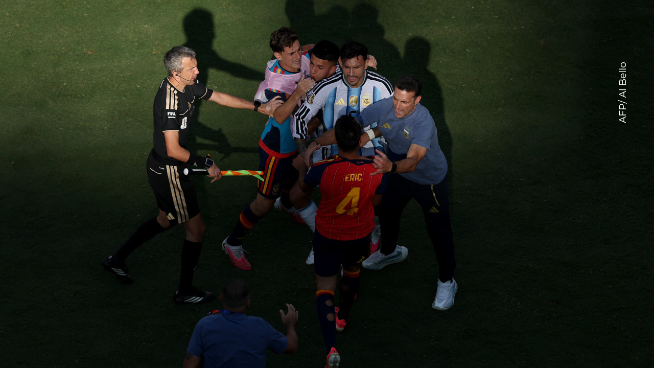 Dani Olmo habló tras el polémico momento con el técnico argentino y los rivales