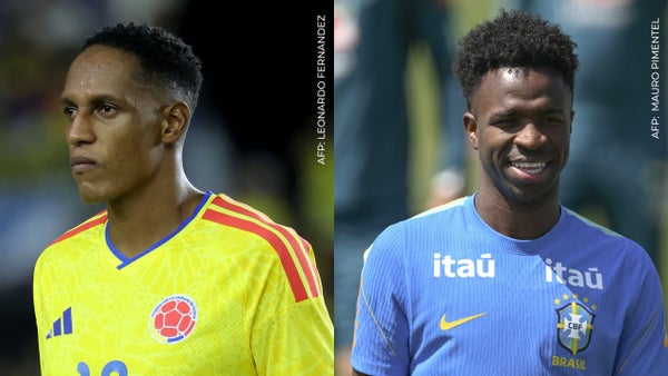 Yerry Mina sorprendió con radical cambio físico tras el Mundial, ¿al estilo de Vinícius Jr? Yerry Mina sorprendió con radical cambio físico tras el Mundial, ¿al estilo de Vinícius Jr?