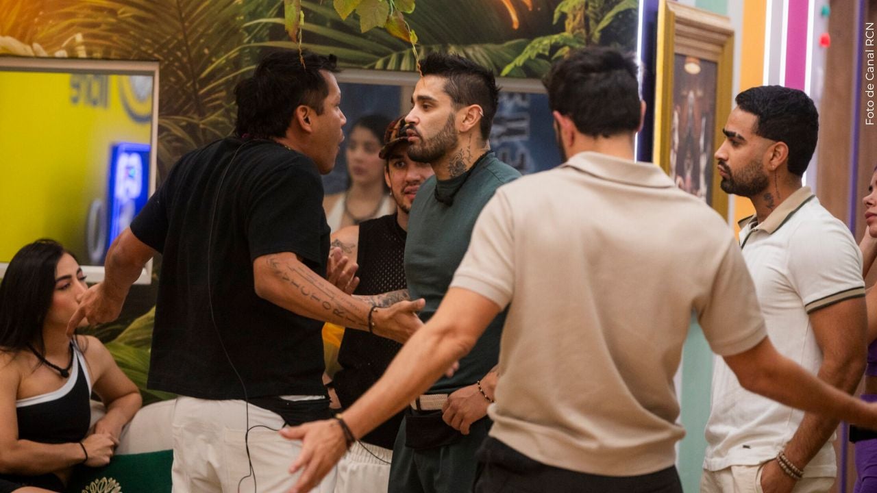 Eidevin y Tebi tuvieron varios enfrentamientos en La casa de los famosos Colombia 3. 
