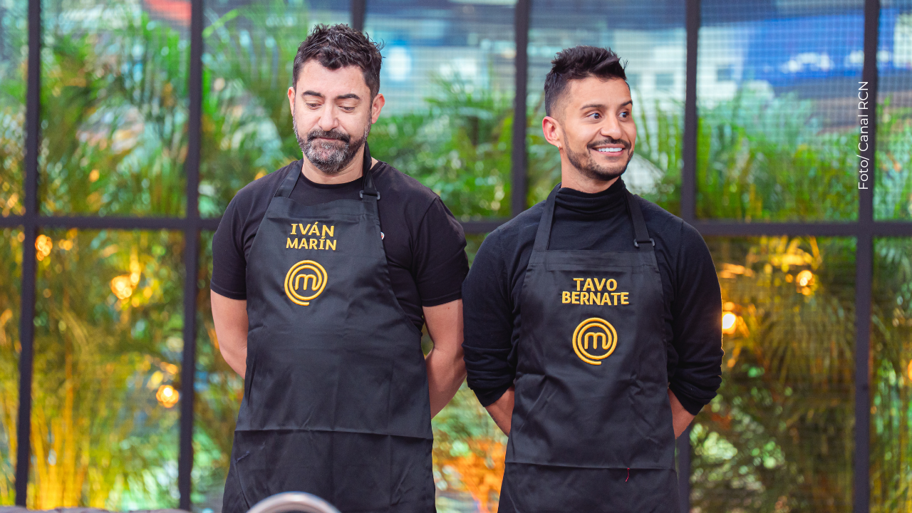 La primera pareja con delantal negro en MasterChef Celebrity Colombia