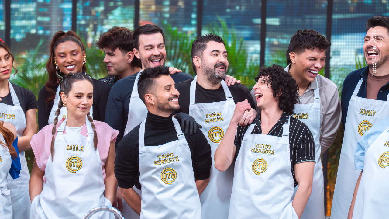 Ellos fueron la primera pareja en recibir delantal negro en MasterChef Celebrity Colombia