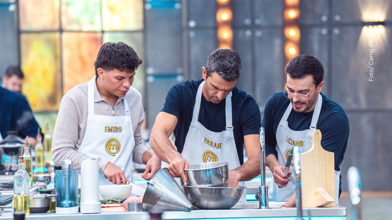 Emiro Navarro se hizo reír a las redes con el trío que protagonizó en MasterChef Celebrity