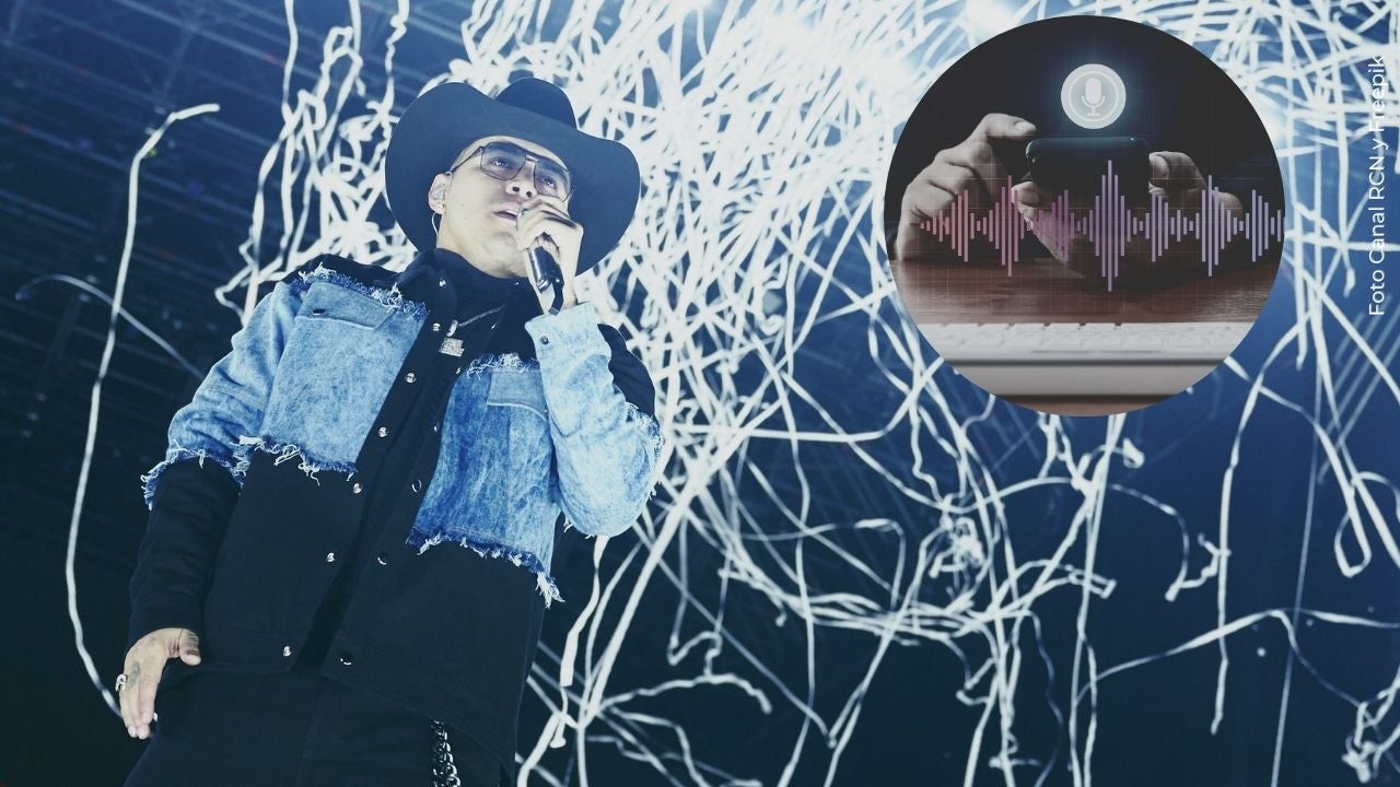 Revelan audio de Yeison Jiménez a su productor
