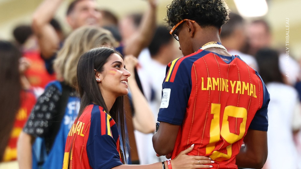 Él es el exnovio de Inés García, quien reapareció tras su romance con Lamine Yamal