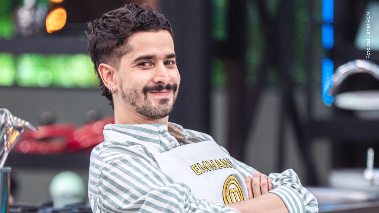 Emmanuel Restrepo contó cuál es la prenda que no puede faltar durante los retos de MasterChef Celebrity