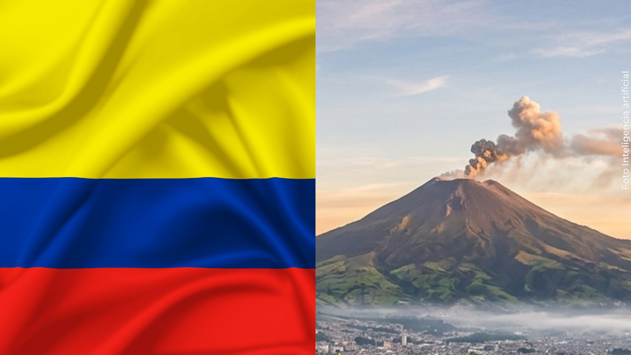 Volcán en Colombia mantiene en alerta a las autoridades por incremento de su actividad