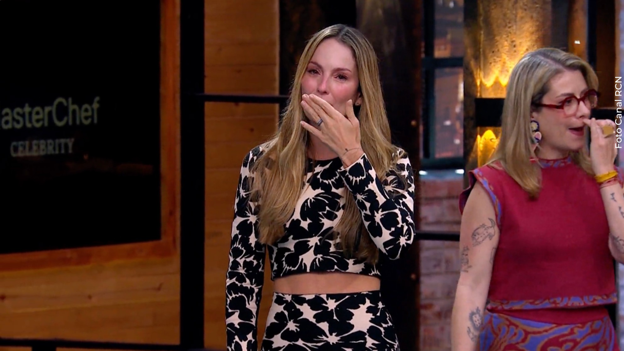 El accidente con Emiro que dejó lesionada a Claudia Bahamón en MasterChef Celebrity