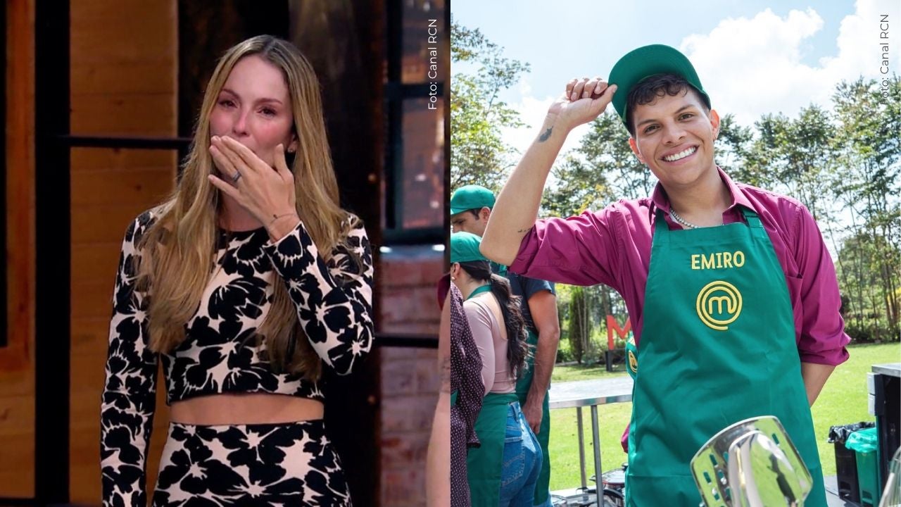 El mensaje de Claudia Bahamón después del accidente con Emiro en Masterchef