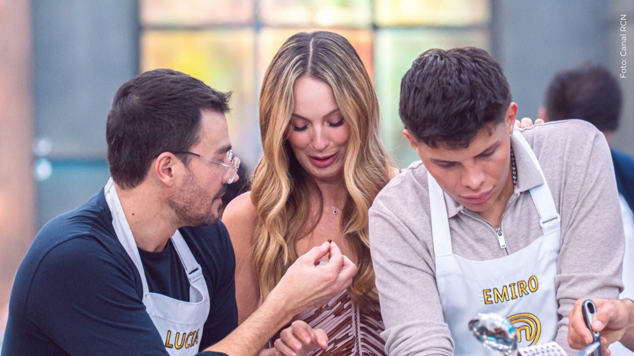 Luciano D'Alessandro reaccionó al incidente entre Emiro y Claudia Bahamón en MasterChef Celebrity