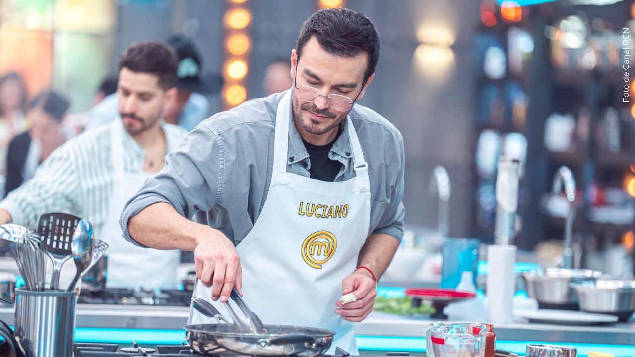 Luciano D'Alessandro enfrentará el reto de eliminación el próximo domingo en MasterChef Celebrity Colombia.