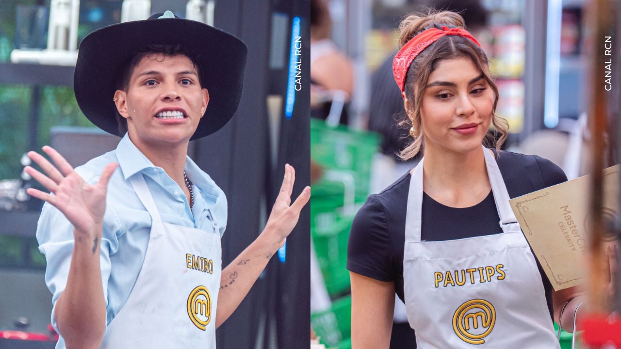 emiro navarro y pautips en masterchef celebrity