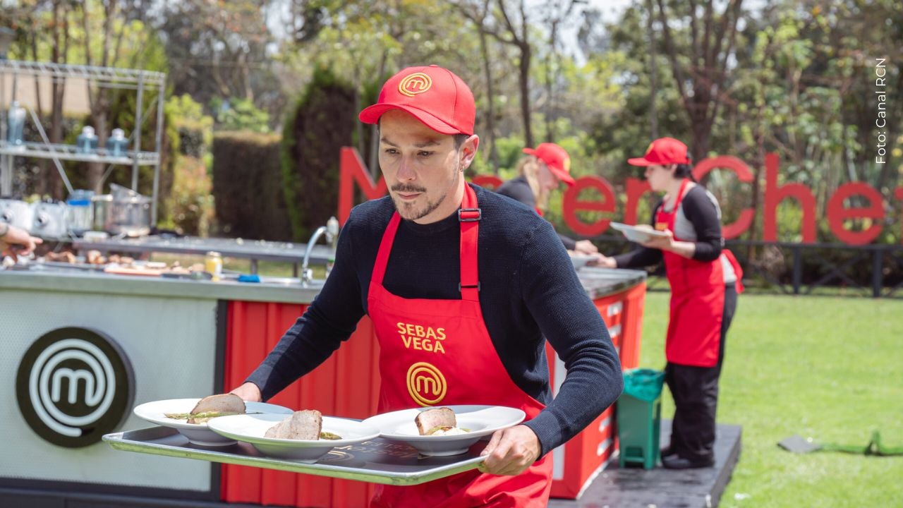 Sebastián Vega en MasterChef Celebrity Colombia 2026