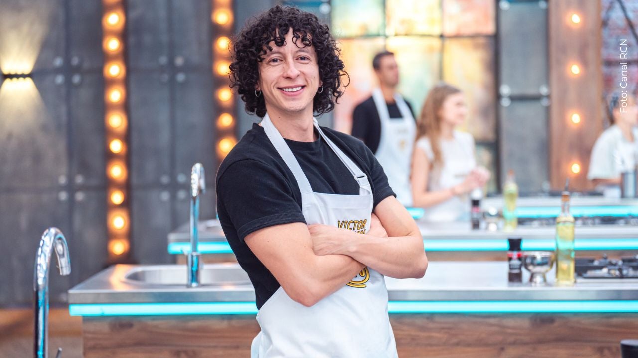 Víctor Tarazona en MasterChef Celebrity Colombia