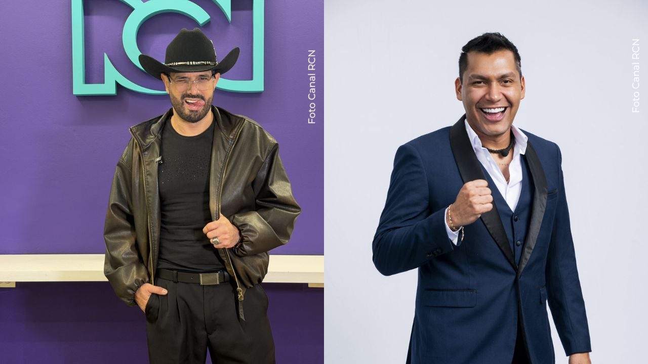Alejandro Estrada y Juanda Caribe bailando juntos