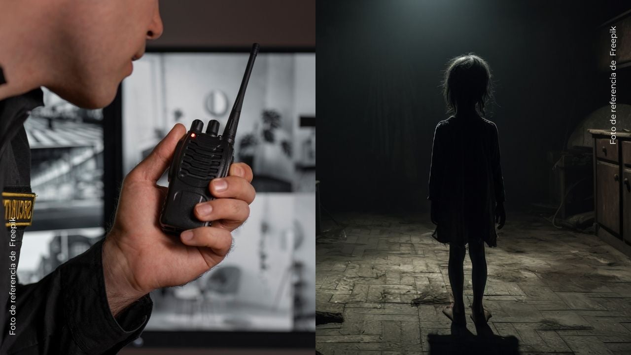 Vigilante grabó a un supuesto niño fantasma en un reconocido cine de Colombia