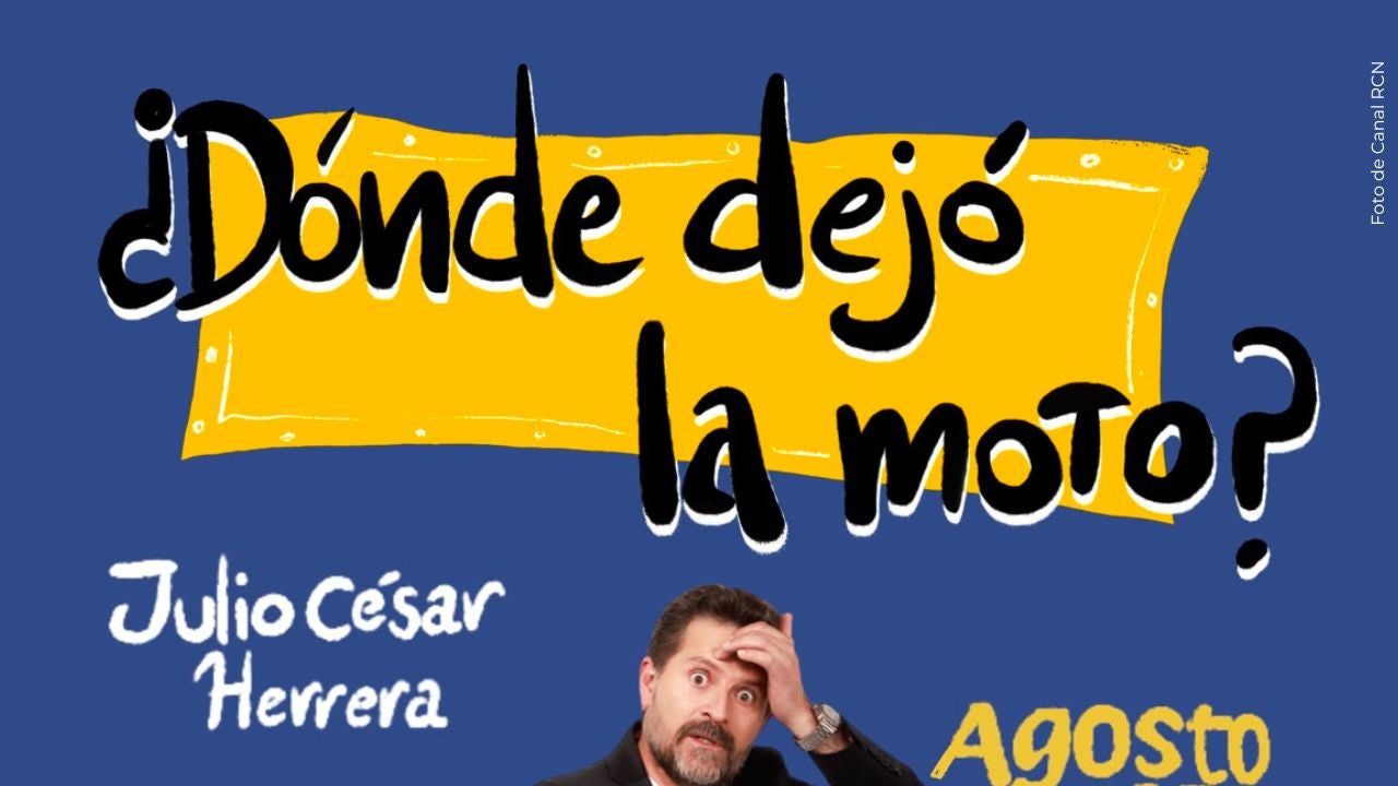 Julio Cesar Herrera anunció su primer show de stand-up comedy en vivo.