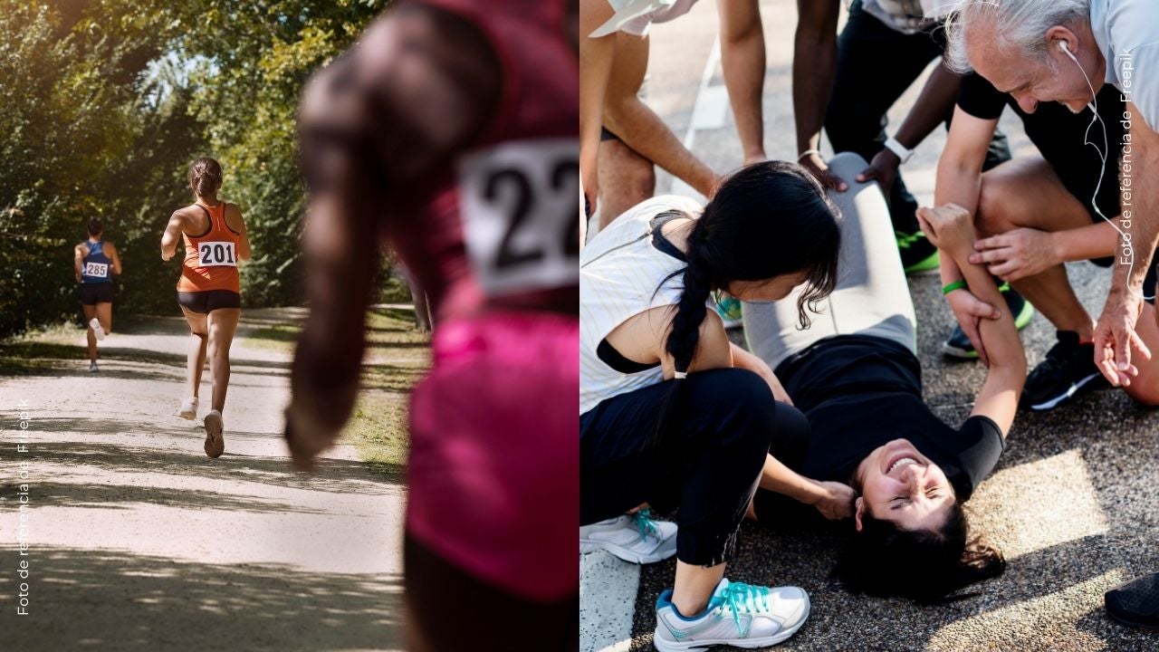Joven se hizo viral tras sufrir inesperado accidente al inicio de la Media Maratón de Bogotá