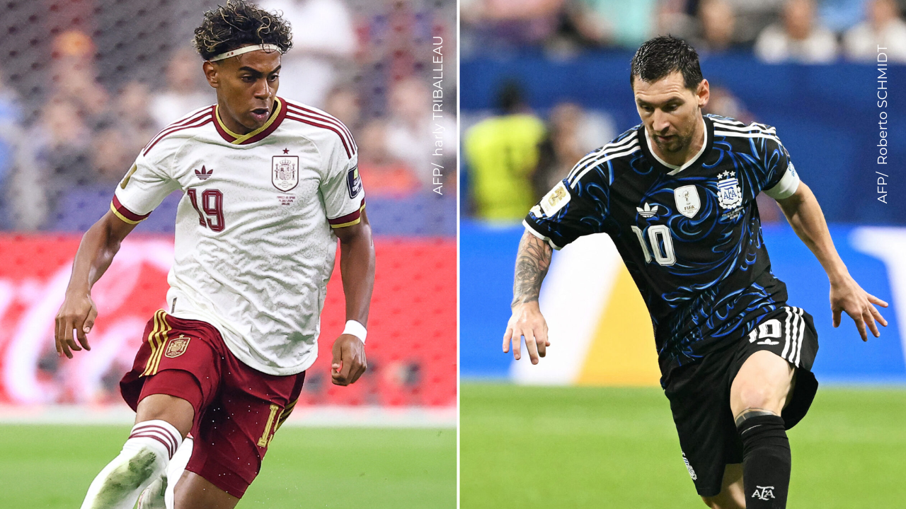 Curioso vídeo de los dobles de Messi y Lamine Yamal provocó revuelo en redes