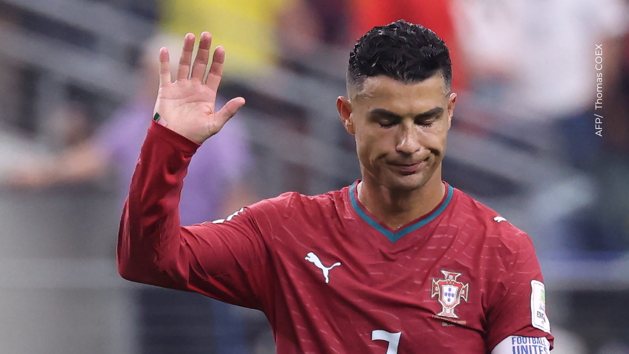 Cristiano Ronaldo reaccionó a la comparación que hizo su hijo con Mbappé