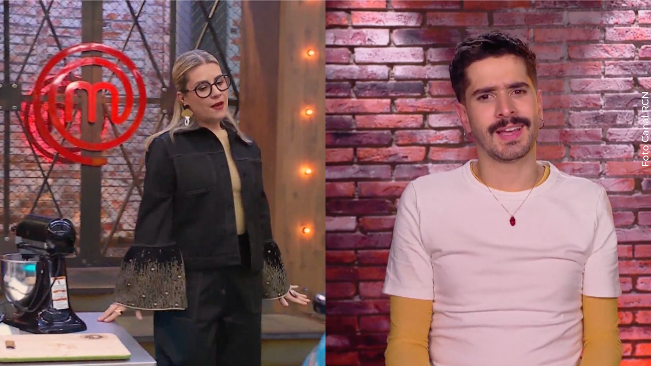 Belén Alonso comparó a dos equipos y Emmanuel Restrepo no ocultó su inconformidad en MasterChef Celebrity