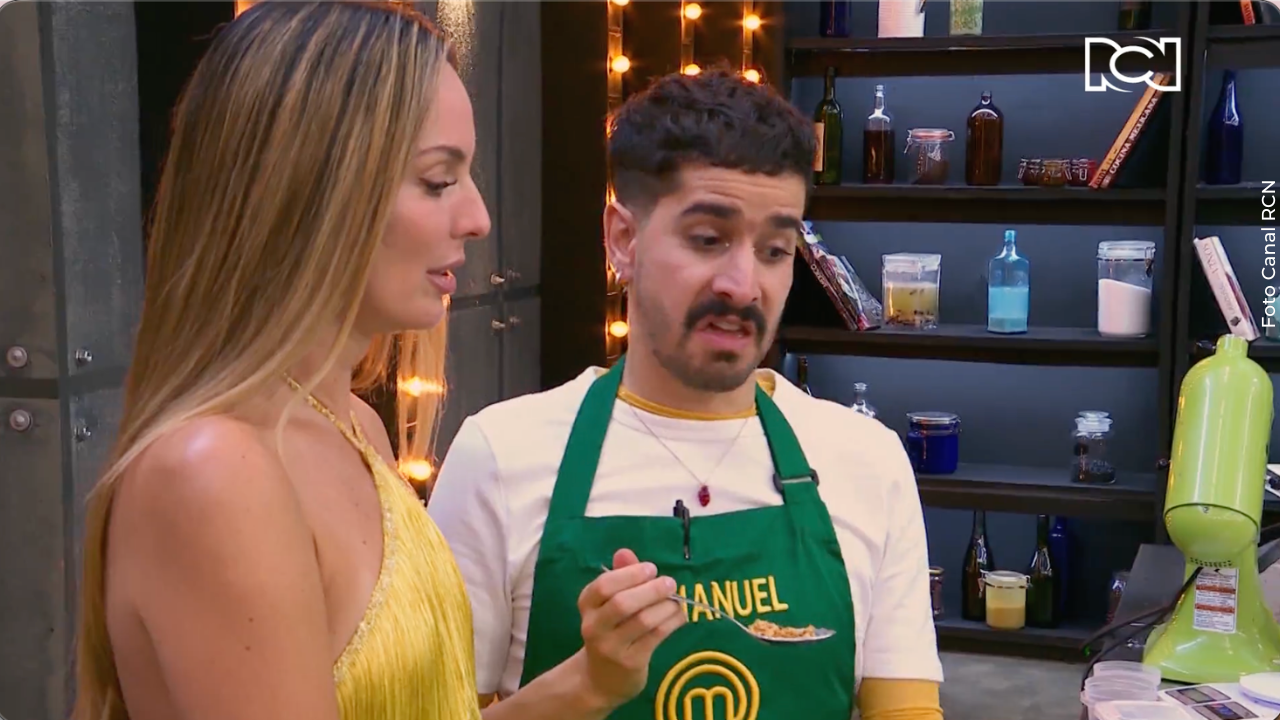 El comentario de Belén Alonso que incomodó a Emmanuel Restrepo en MasterChef Celebrity