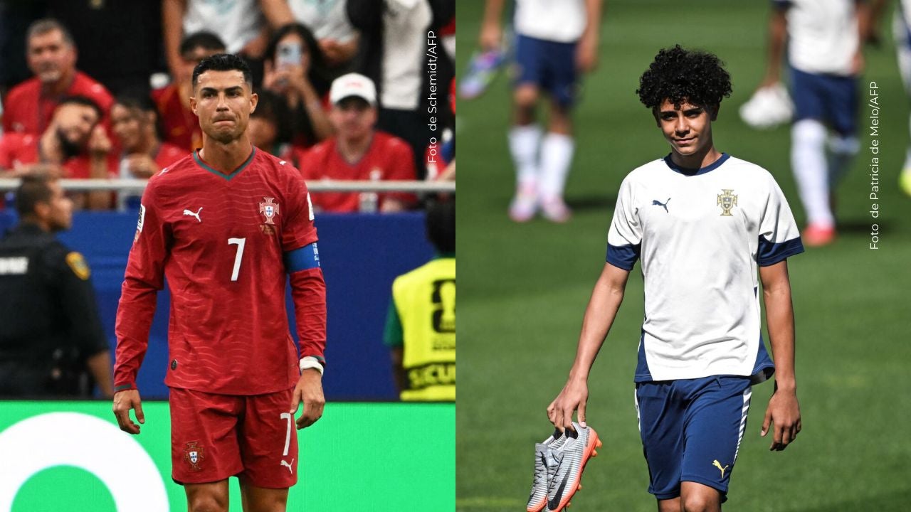 Cristiano Ronaldo causa furor al mostrar un mejor estado físico que el de su hijo.