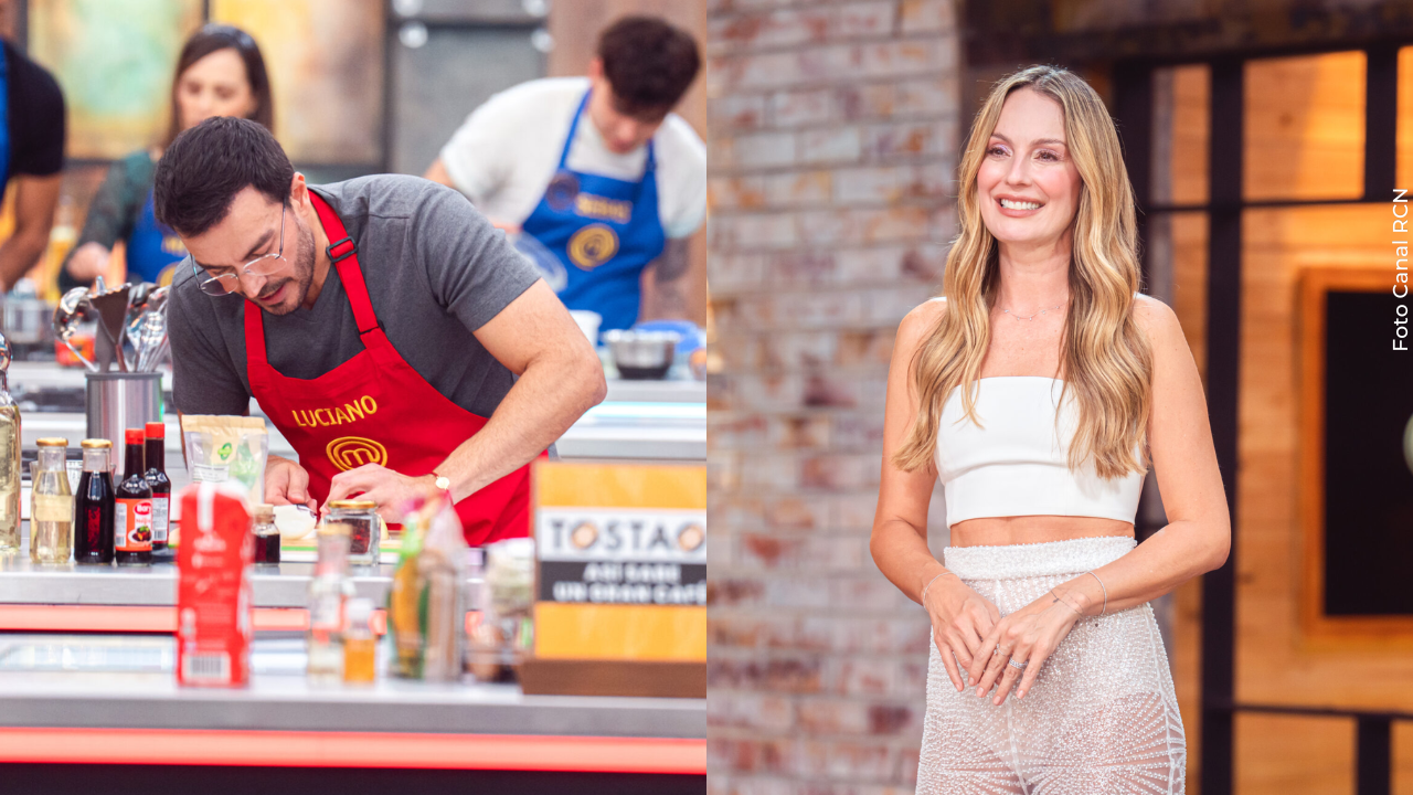 Nuevo accidente en MasterChef Celebrity: Luciano D'Alessandro impactó a Claudia Bahamón