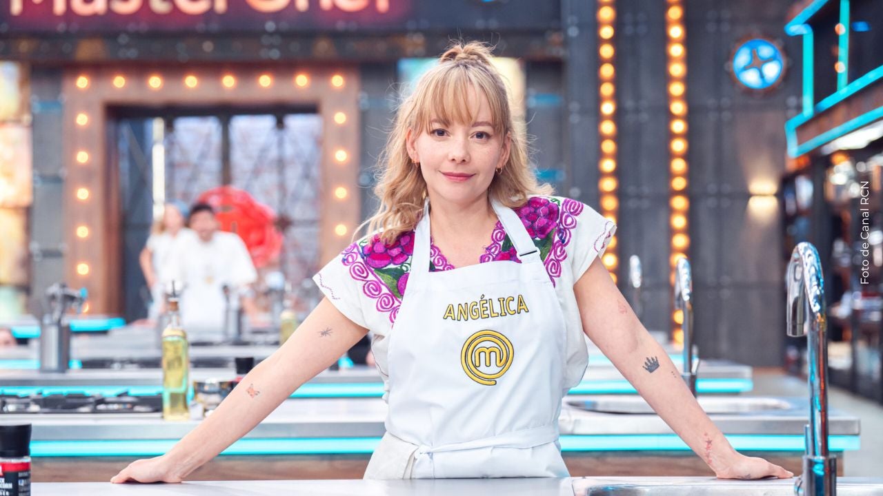 Angélica Blandón habló de su experiencia en MasterChef Celebrity Colombia 2026.