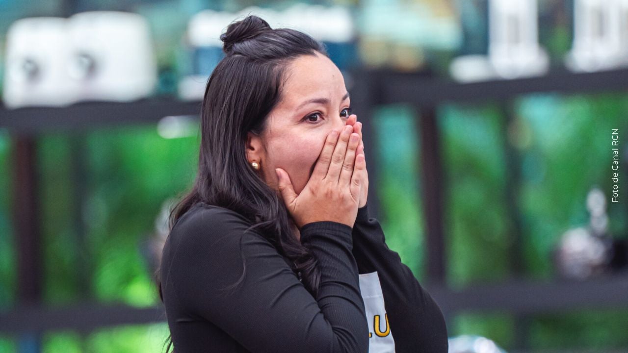 Luisa Vergara quedó en riesgo al presentar una salsa seca.