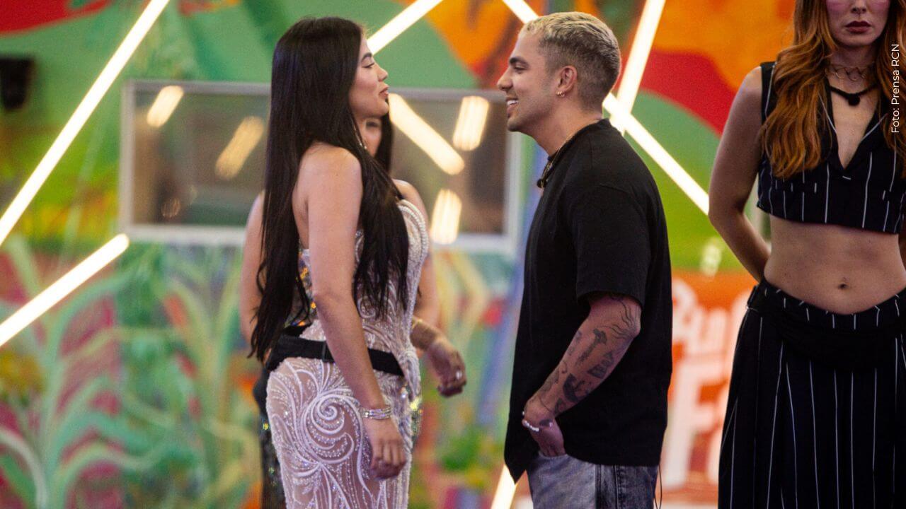 Altafulla y Karina García sostuvieron un romance en La casa de los famosos 2.