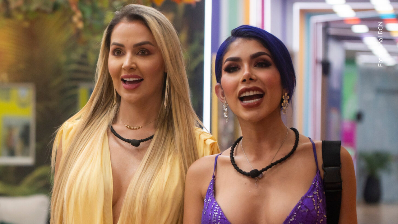 Yuli Ruiz y Alexa Torrex en La casa de los famosos Colombia.