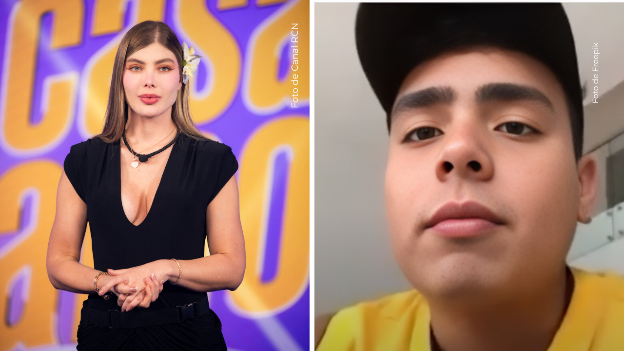 Sofía Jaramillo en La casa de los famosos Colombia - Felipe Saruma durante una entrevista.