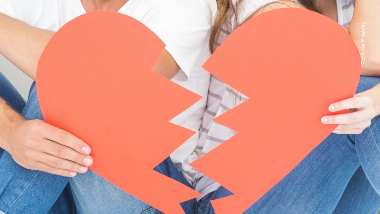 Corazón roto.