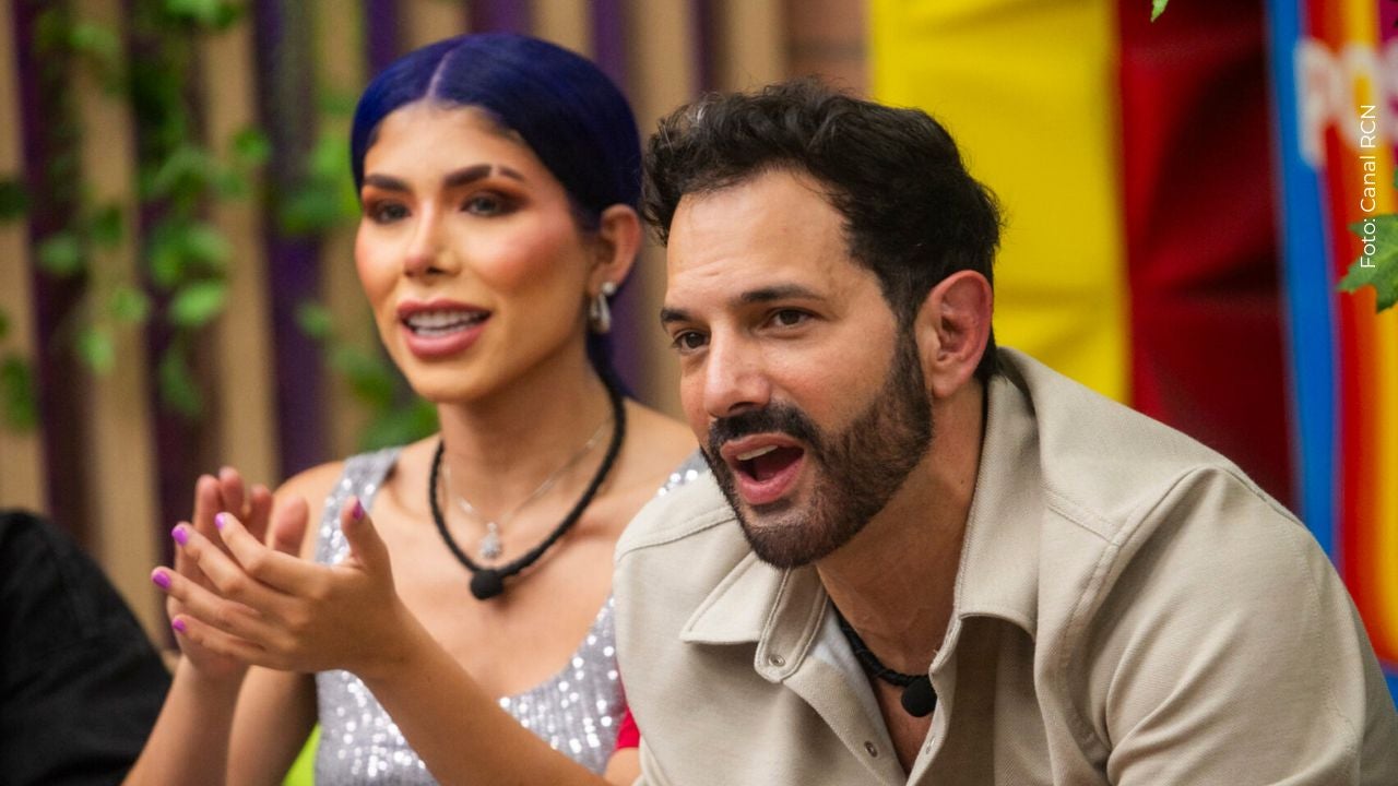 Alexa Torrex y Alejandro Estrada y en La casa de los famosos Colombia