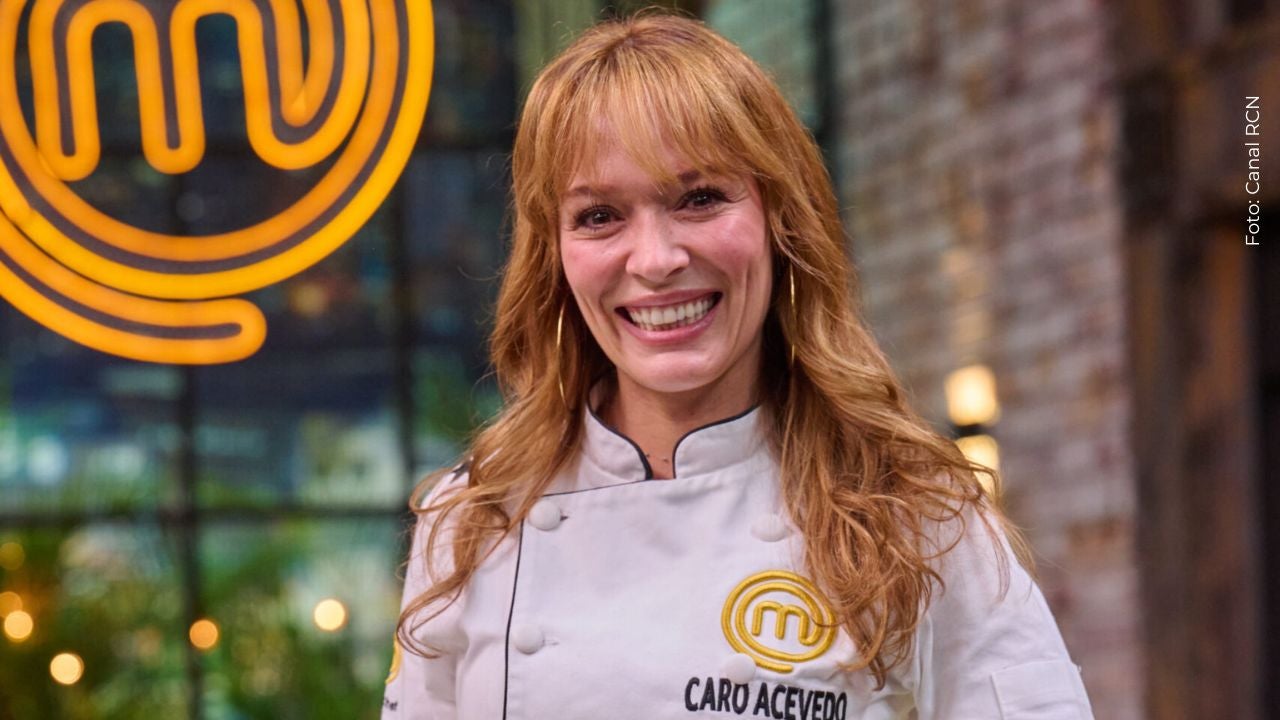 Carolina Acevedo en MasterChef Celebrity Colombia