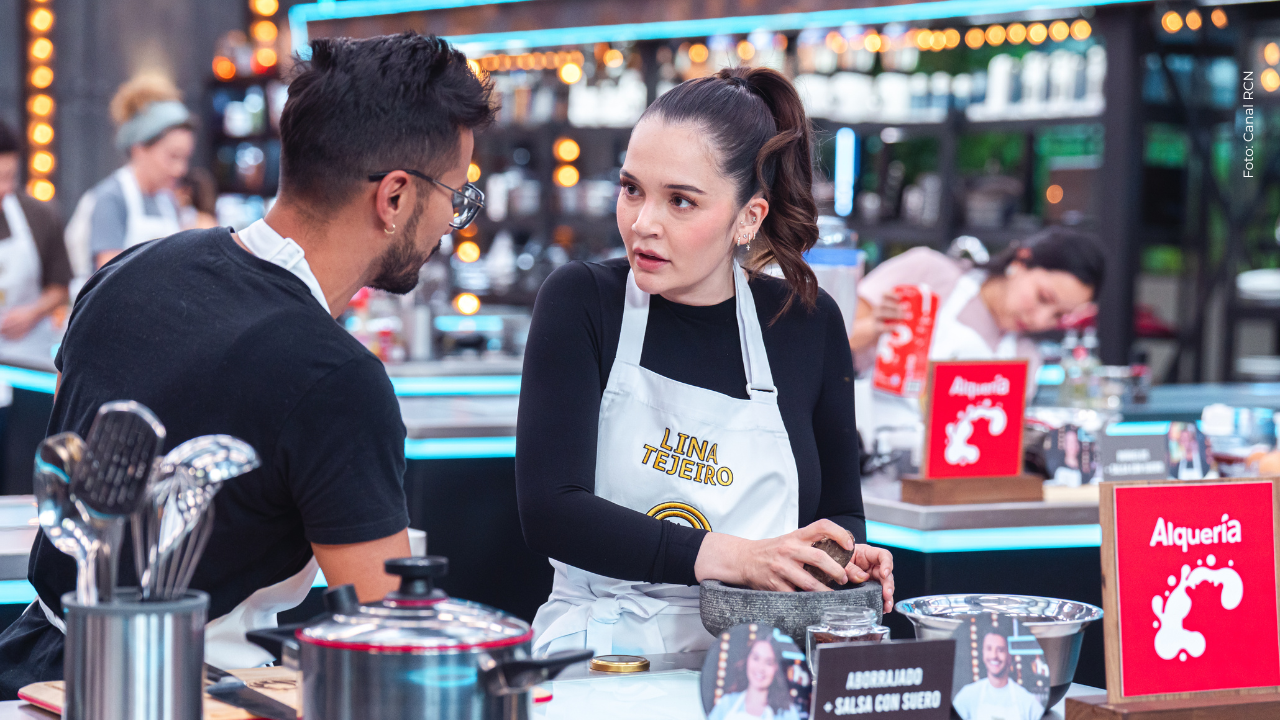 Lina Tejeiro estalló contra el jurado de MasterChef Celebrity durante el reto creativo: “Me rayé”