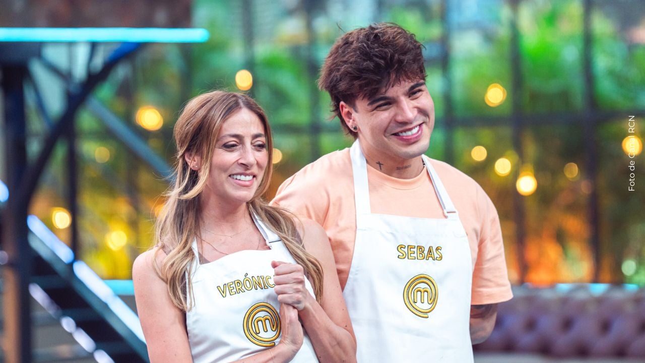 Verónica Orozco y Sebastián Villalobos cocinaron juntos.