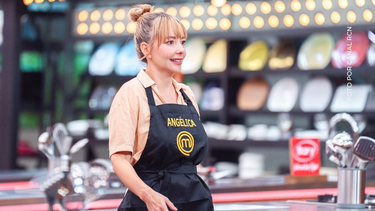 Angélica Blandón habló sobre su eliminación en MasterChef Celebrity