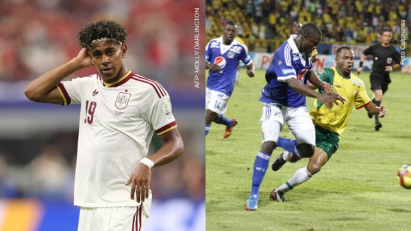 Le regalaron camiseta de un equipo colombiano a Lamine Yamal y así reaccionó Le regalaron camiseta de un equipo colombiano a Lamine Yamal y así reaccionó